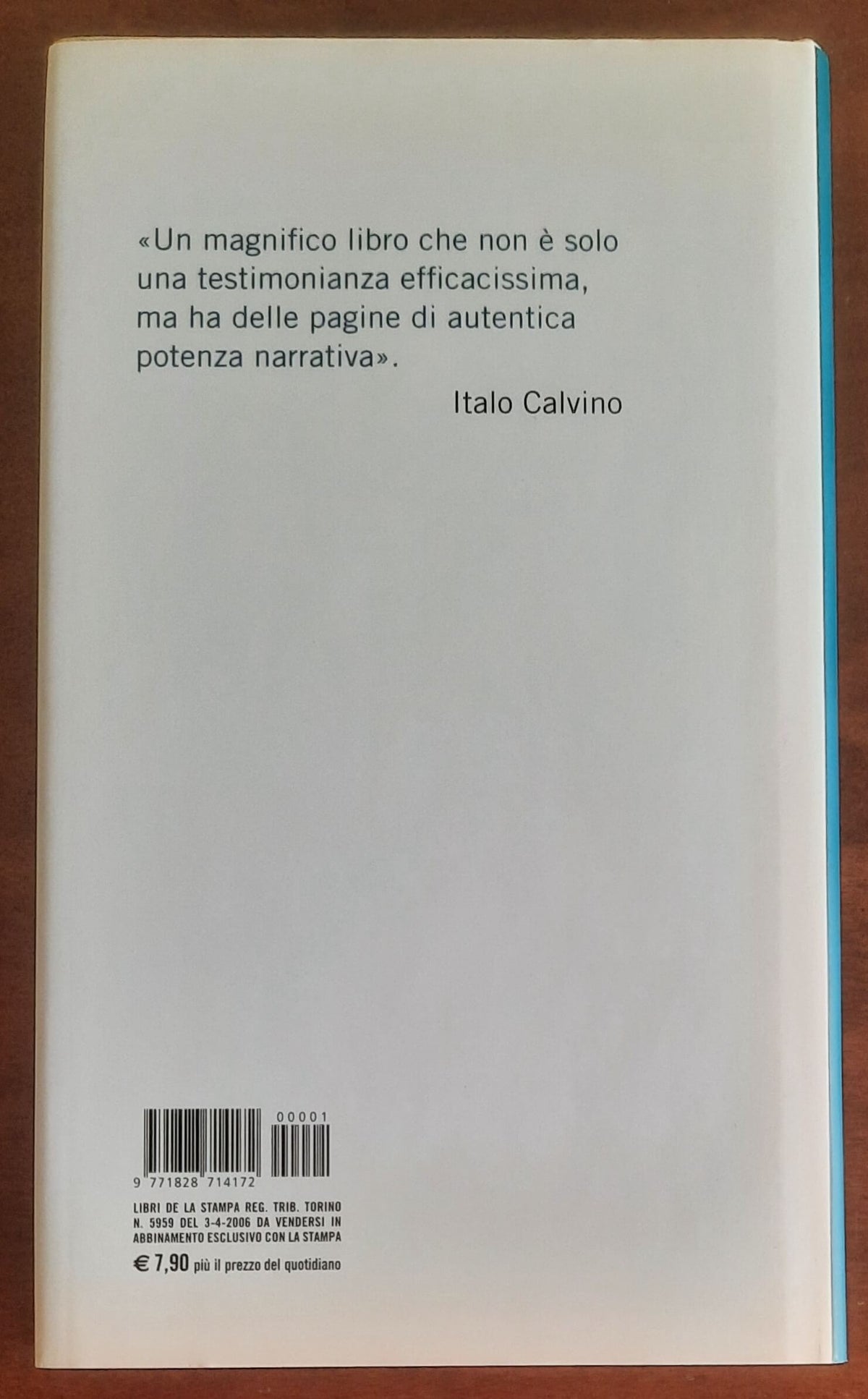 Se questo è un uomo - di Primo Levi - La Stampa