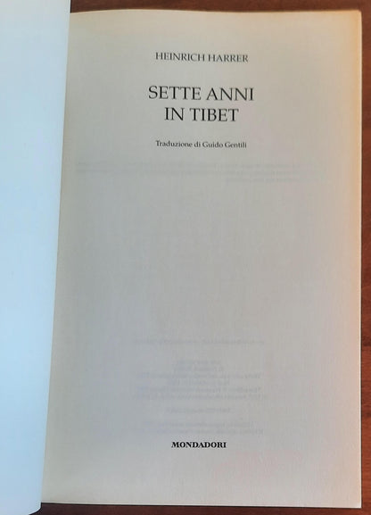 Sette anni in Tibet - di Heinrich Harrer - Mondadori