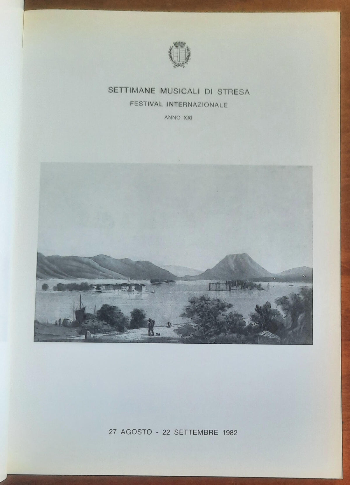 Settimane musicali di Stresa. XXI Festival Internazionale - 1982