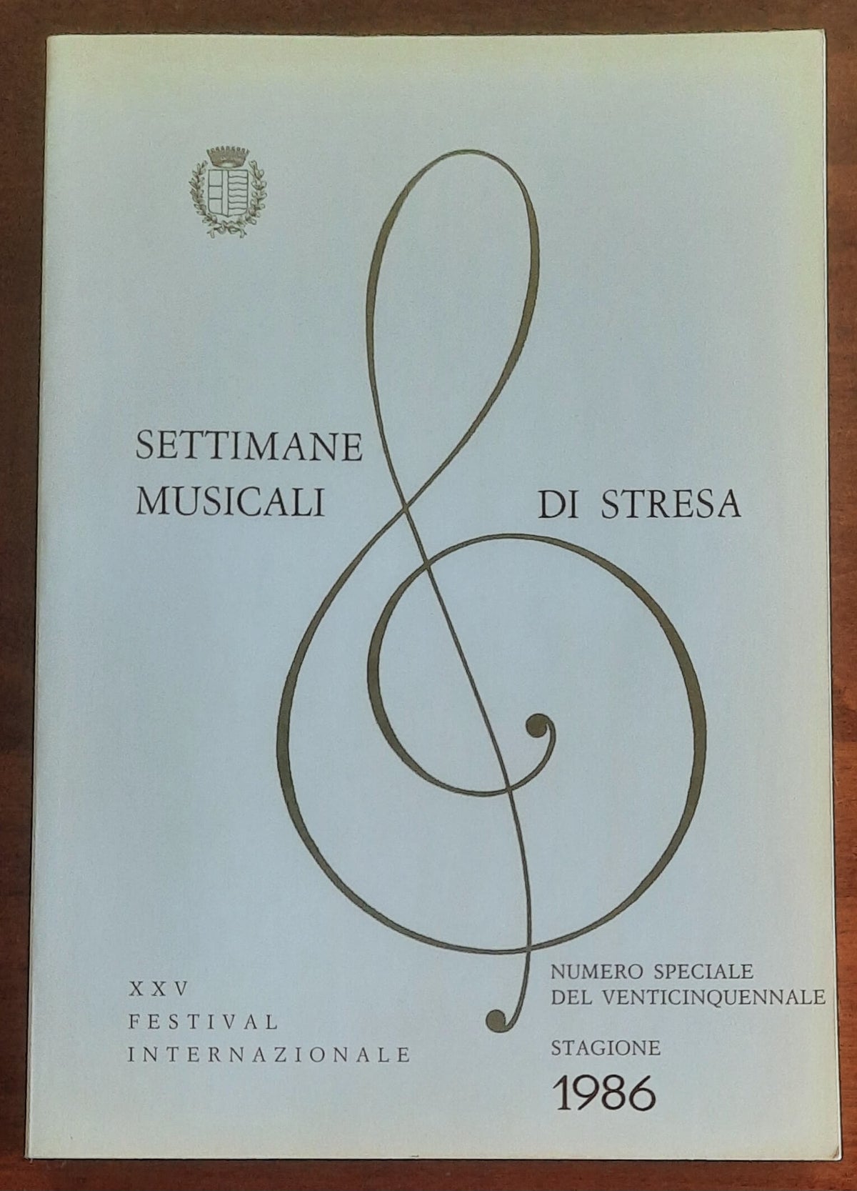 Settimane musicali di Stresa. XXV Festival Internazionale - 1986