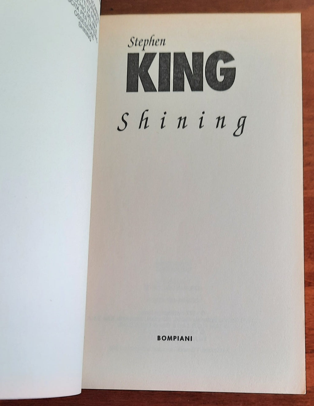 Shining - di Stephen King - Libreria Biellese
