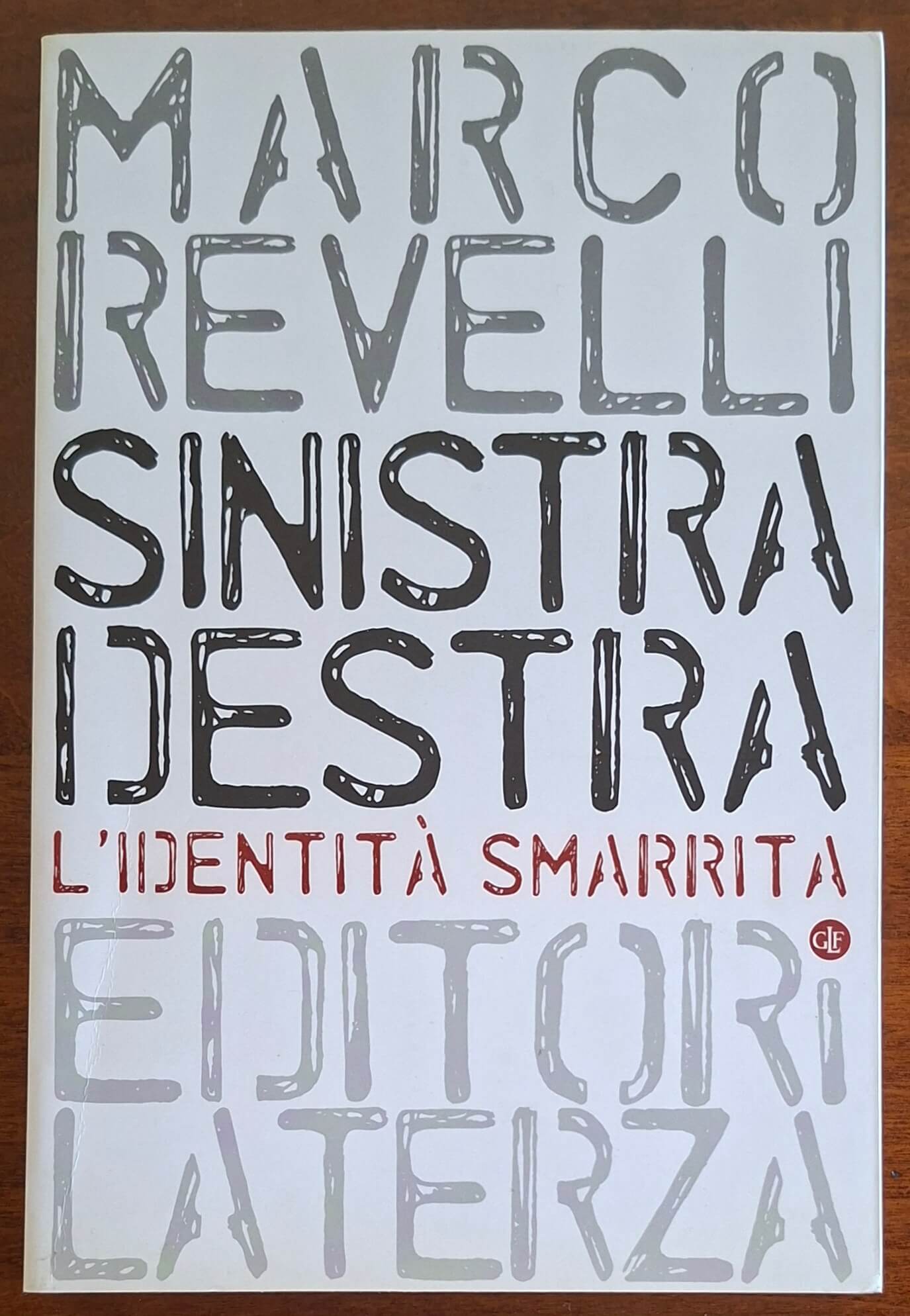 Sinistra Destra. L'identità smarrita - Marco Revelli - Laterza
