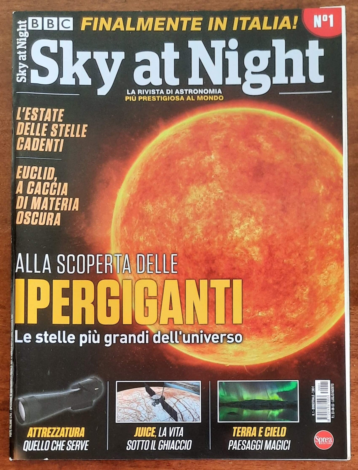 Sky at night - Rivista di astronomia - n. 01 - Luglio/Agosto 2023