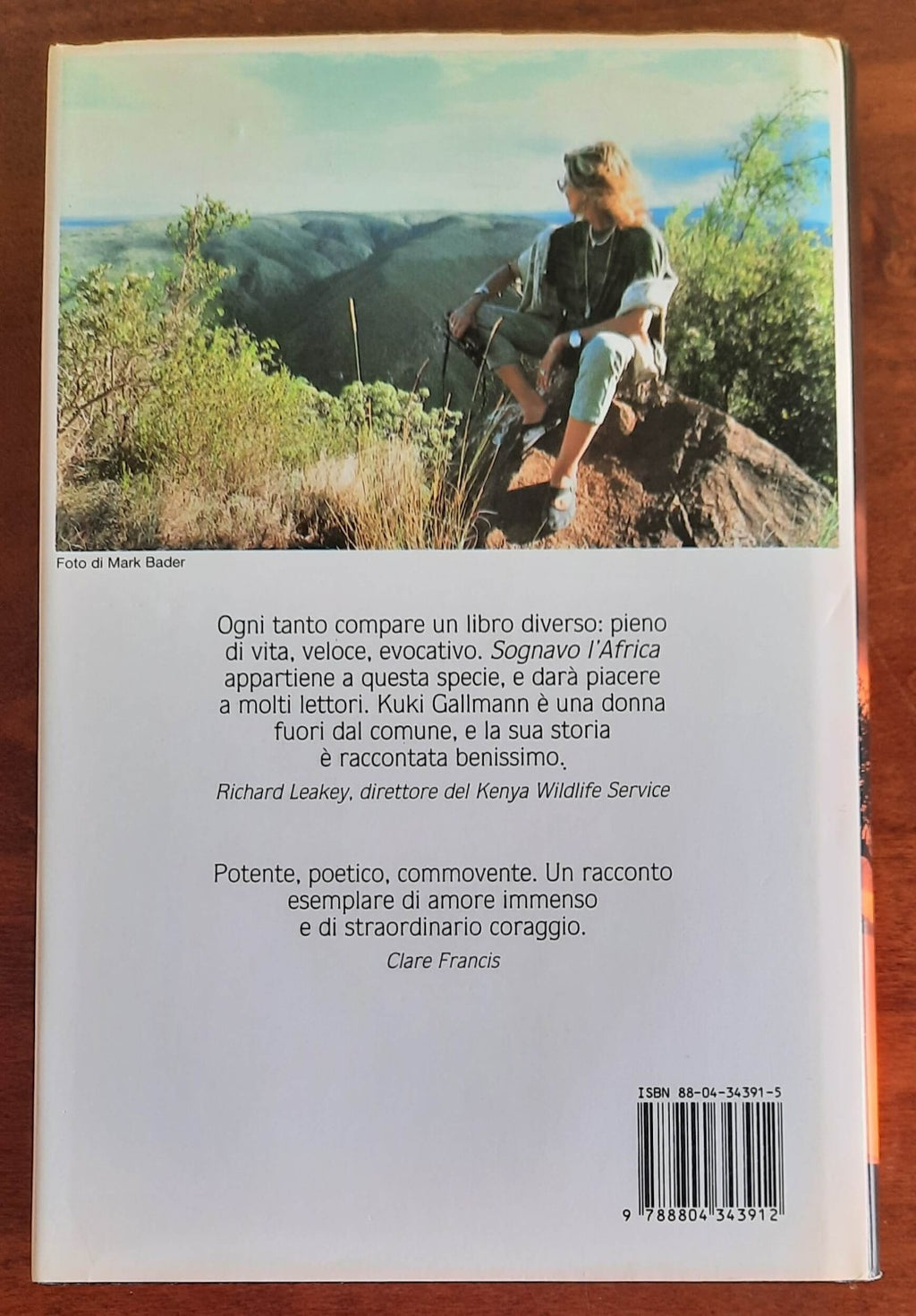 Sognavo l’Africa - di Kuki Gallmann - Mondadori - 1992