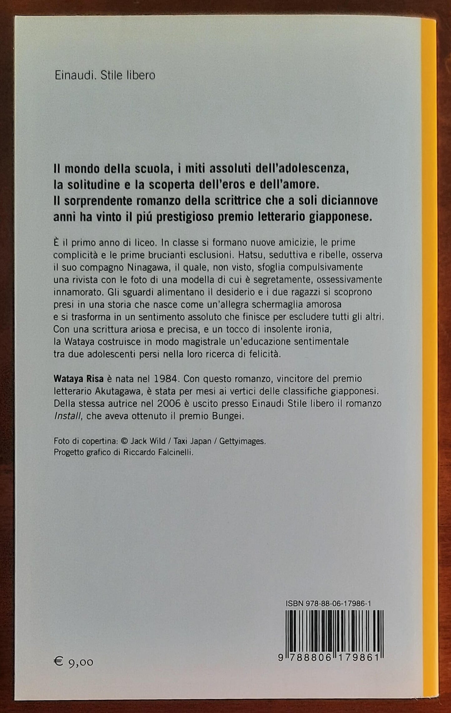 Solo con gli occhi - di Wataya Risa - Einaudi