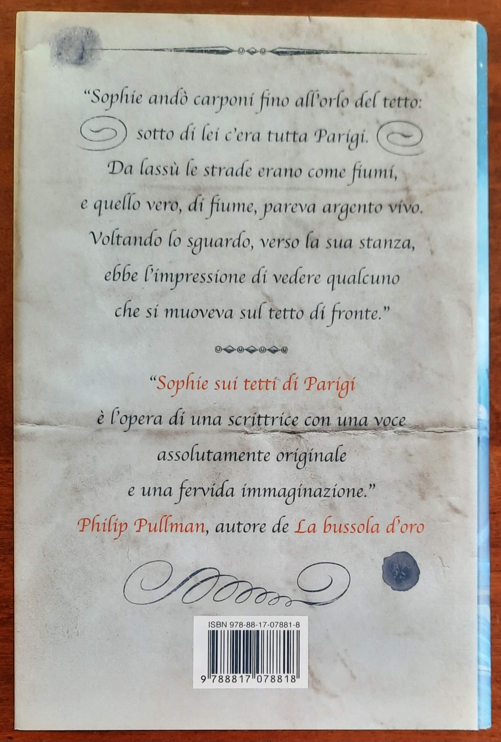 Sophie sui tetti di Parigi - di Katherine Rundell - Rizzoli