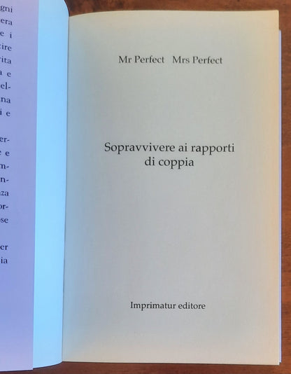 Sopravvivere ai rapporti di coppia. Guida semiseria - Imprimatur