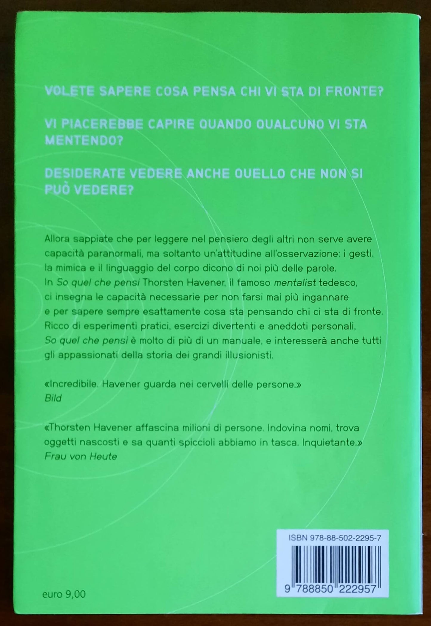So quel che pensi. I segreti di un famoso mentalist per imparare a leggere nel pensiero