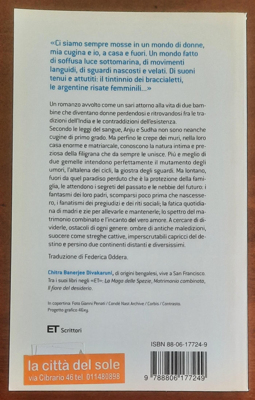 Sorella del mio cuore - di Chitra Banerjee Divakaruni