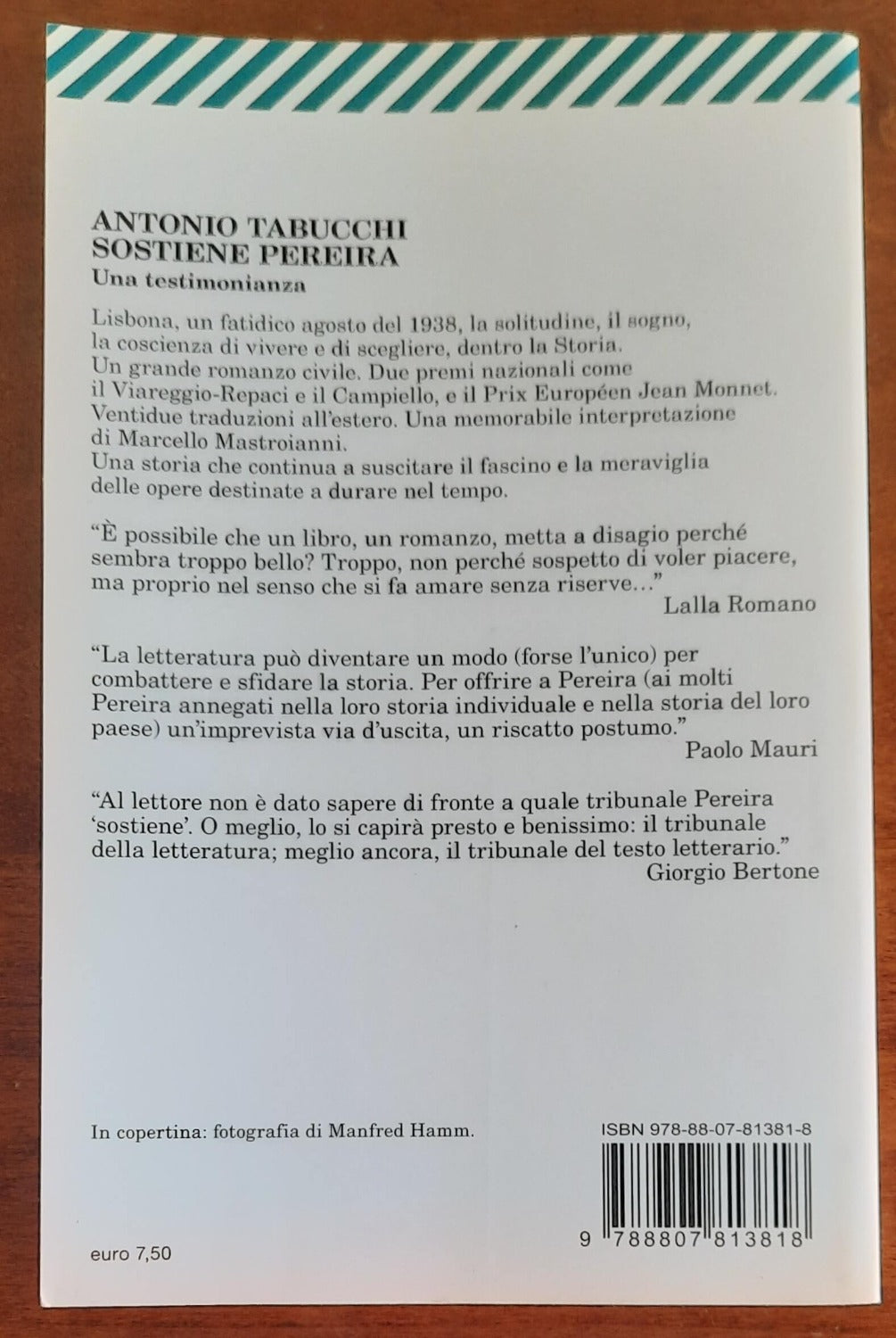 Sostiene Pereira. Una testimonianza - Libreria Biellese