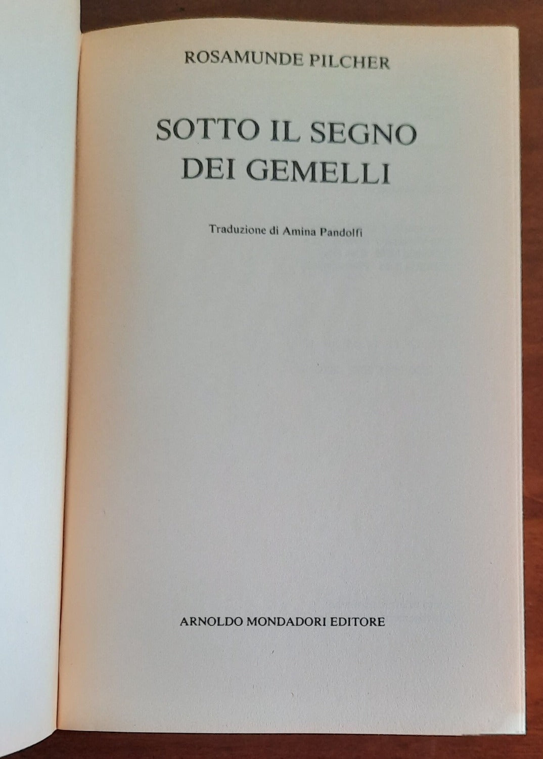Sotto il segno dei gemelli - Mondadori - Libreria Biellese