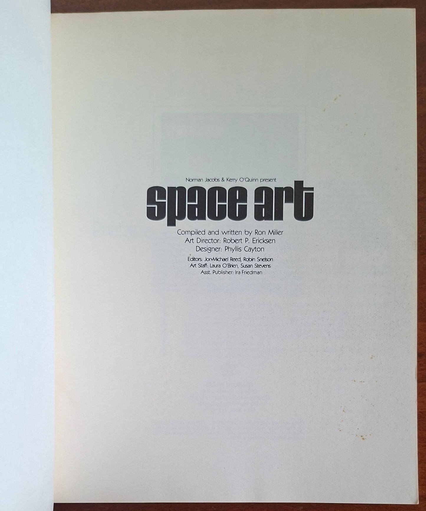 Space Art - Ron Miller- Starlog Press