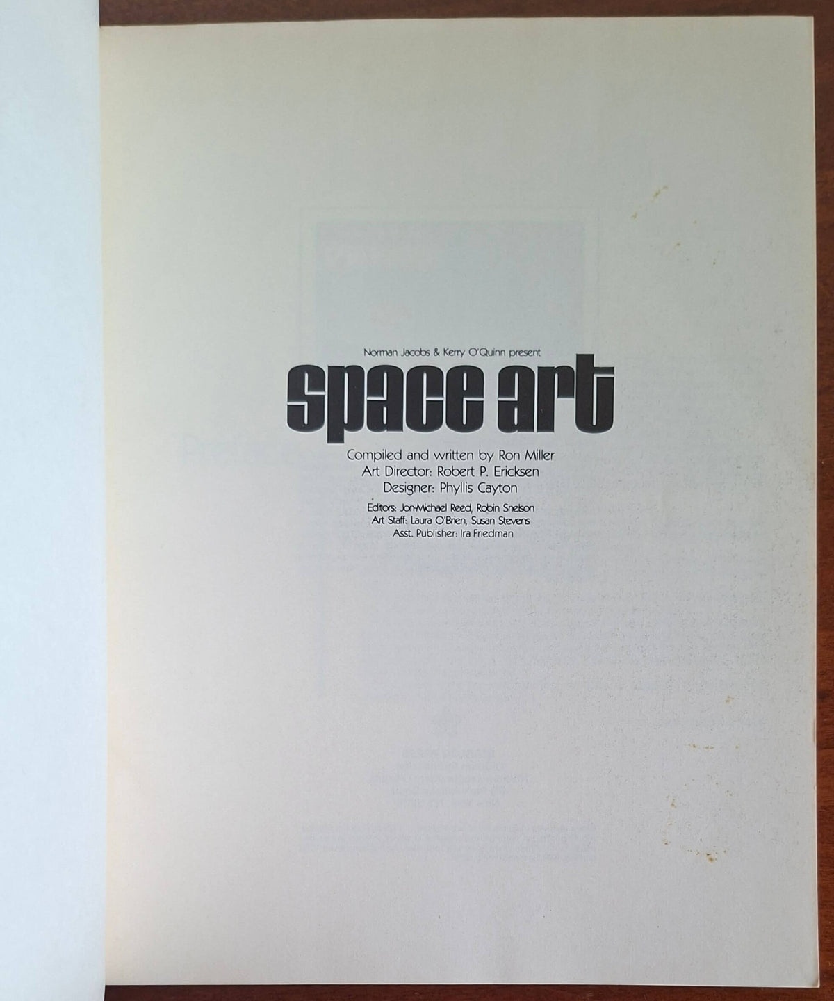 Space Art - Ron Miller- Starlog Press