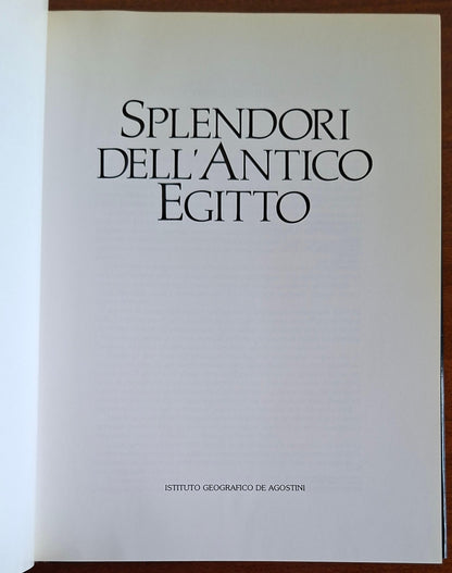 Splendori dell'Antico Egitto - De Agostini
