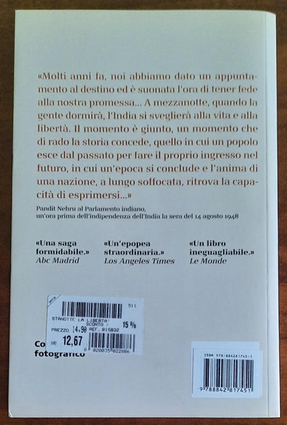 Stanotte la libertà - di Dominique Lapierre e Larry Collins - Il Saggiatore