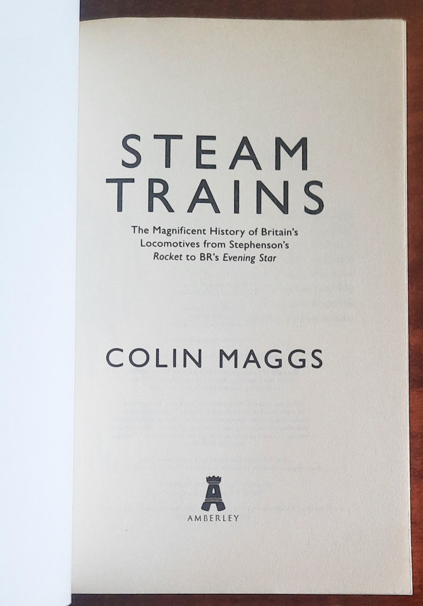 Steam Trains: The Magnificent History of Britain’s Locomotives from Stephenson’s Rocket to BR’s Evening Star