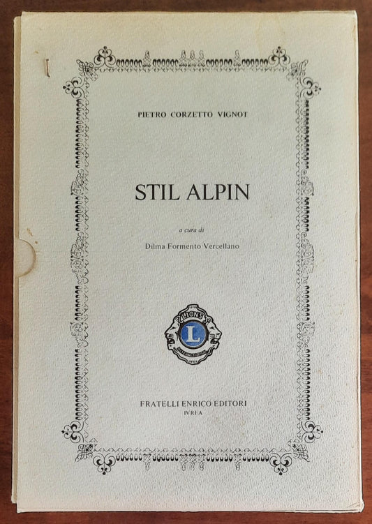 Stil Alpin - Fratelli Enrico Editori - Ivrea