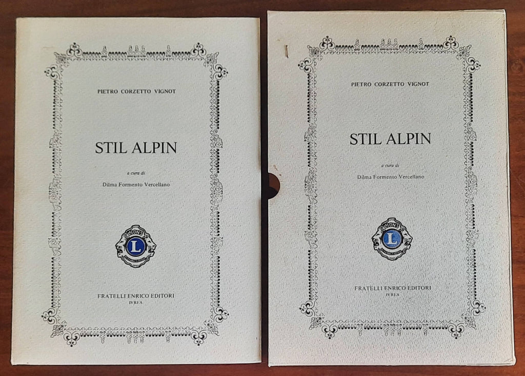Stil Alpin - Fratelli Enrico Editori - Ivrea