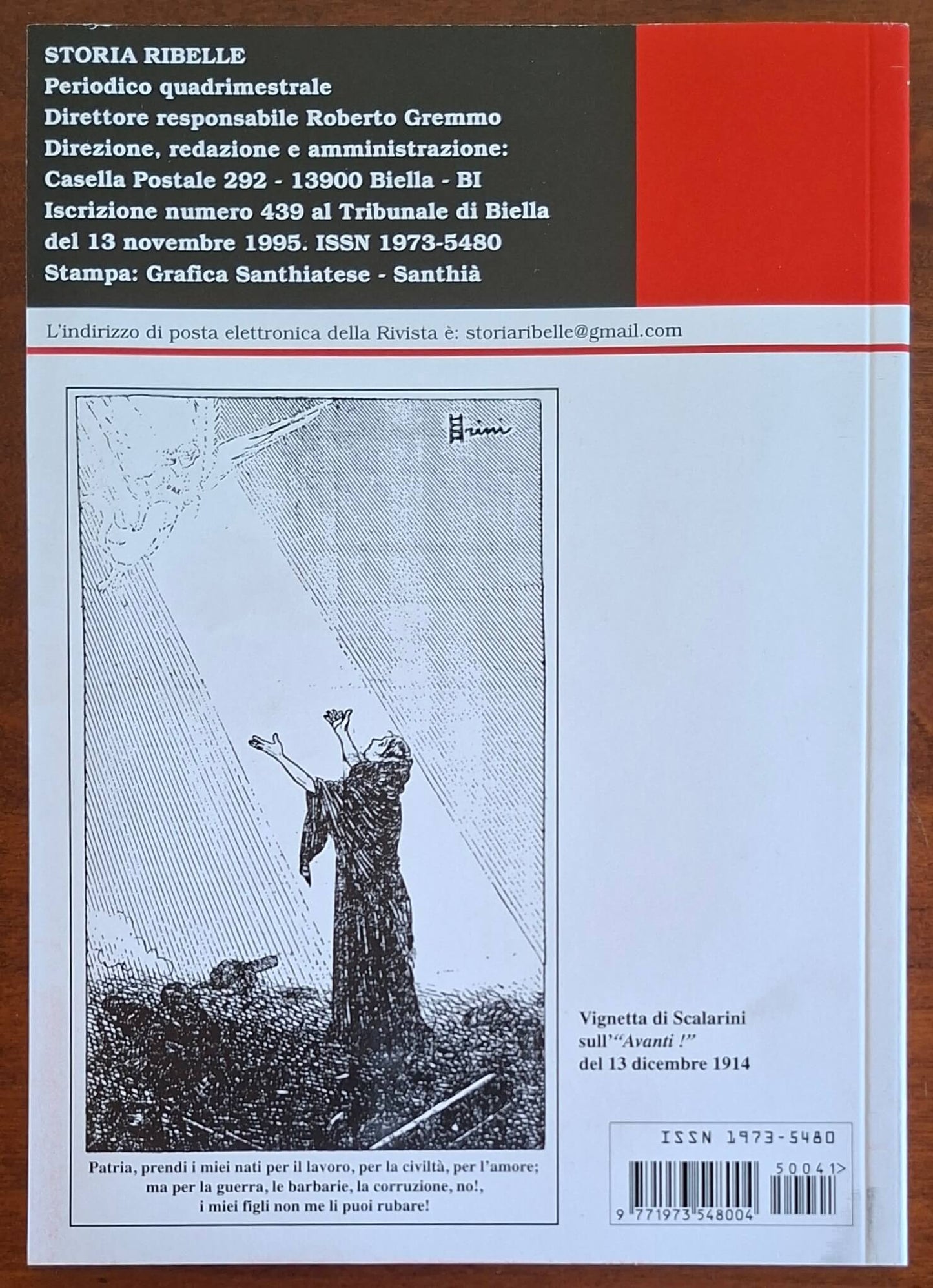 Storia Ribelle n. 41 - Il Piemonte contro la guerra