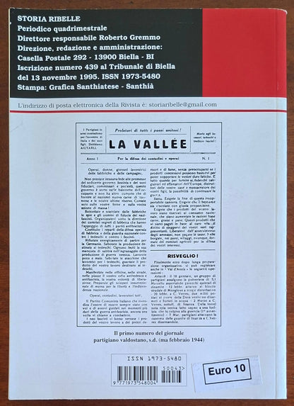 Storia Ribelle n. 43 - Partigiani e fascisti in Val d'Aosta e nel Canavese