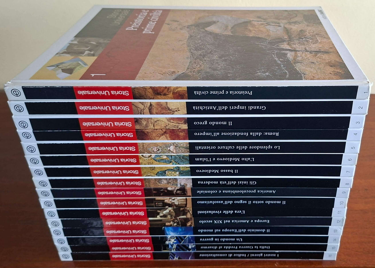 Storia Universale - 16 volumi - Editorial Sol 90