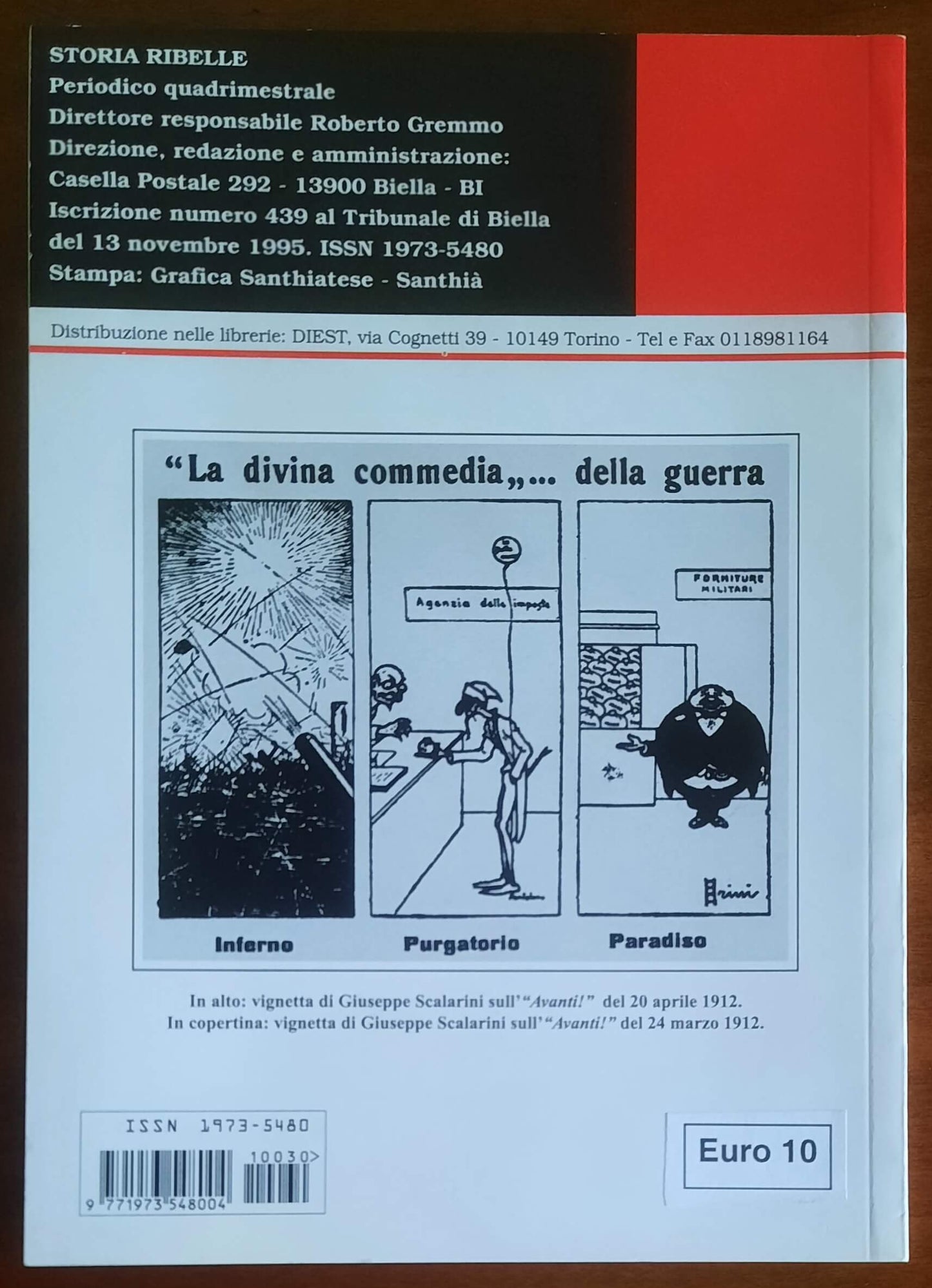 Storia Ribelle n. 30 - La gloriosa e ferma opposizione proletaria all’avventura militarista in Libia. Un centenario dimenticato