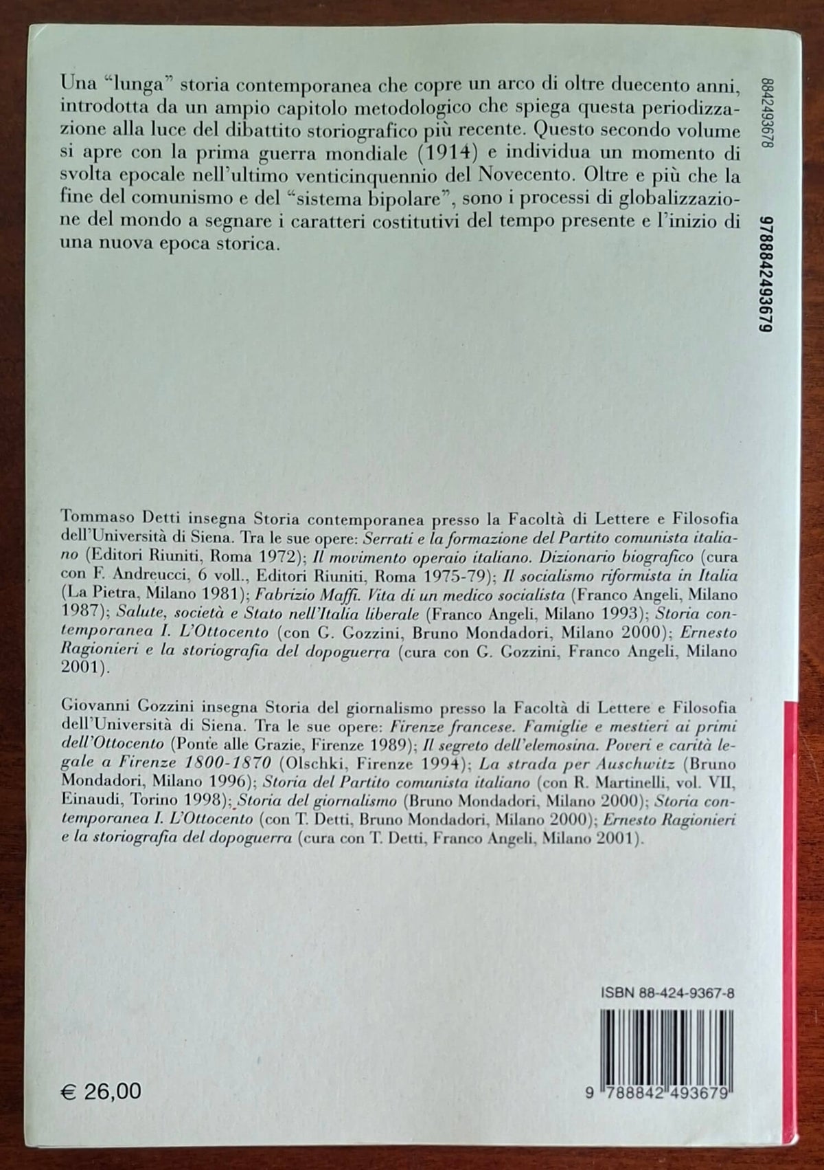 Storia contemporanea II - Il Novecento - Bruno Mondadori