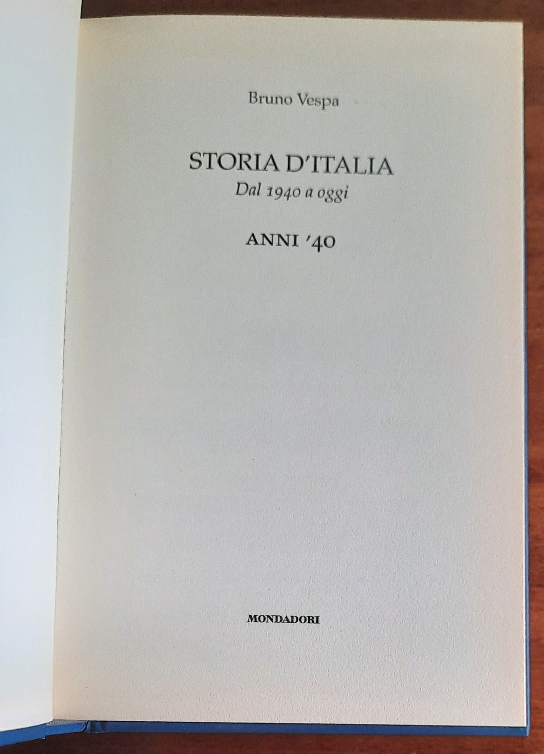 Storia d’Italia dal 1940 ad oggi. Anni ’40