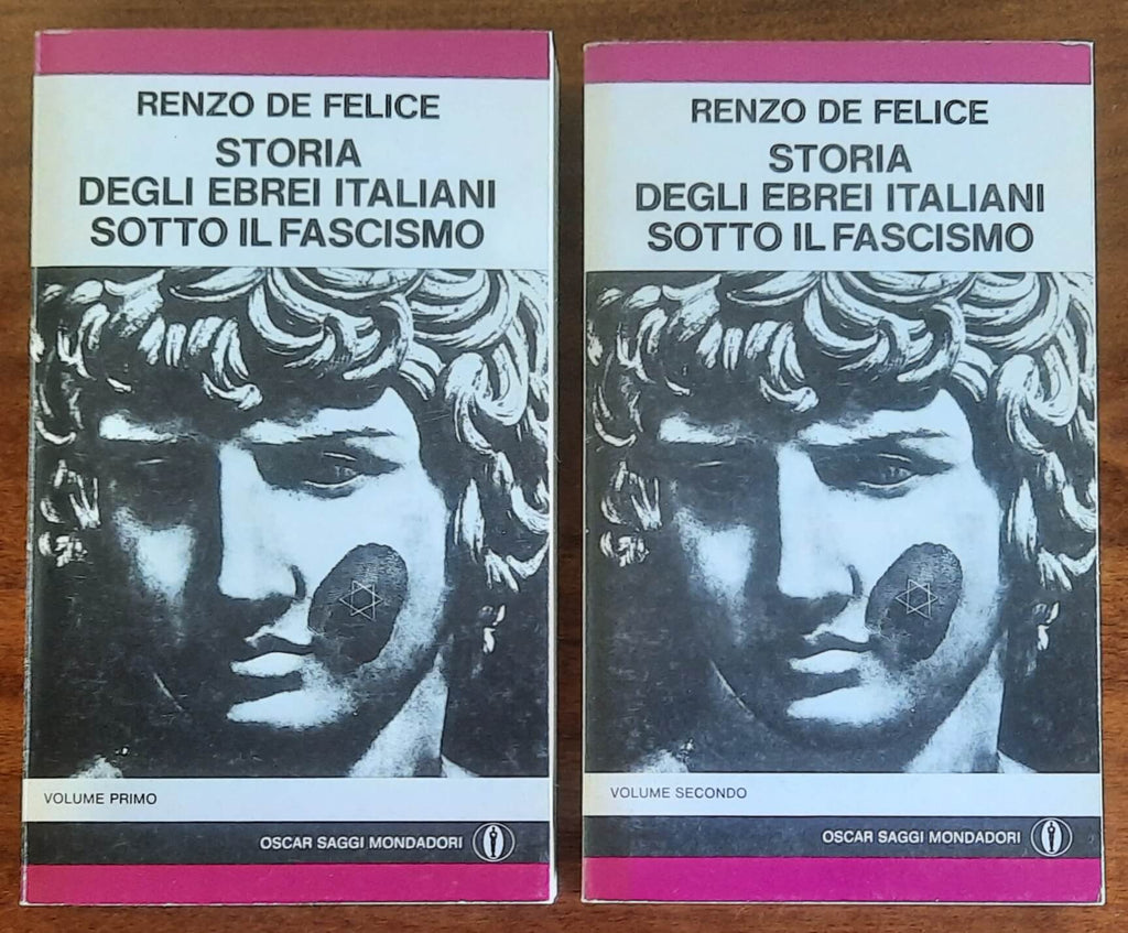 Storia degli ebrei italiani sotto il fascismo - 2 vol. - Mondadori Oscar