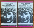 Storia degli ebrei italiani sotto il fascismo - 2 vol. - Mondadori Oscar