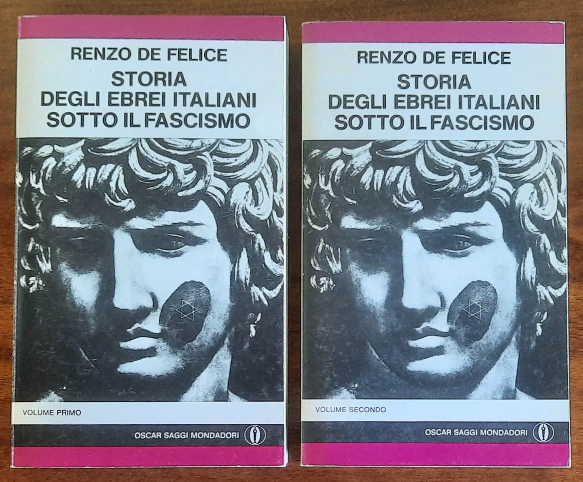 Storia degli ebrei italiani sotto il fascismo - 2 vol. - Mondadori Oscar