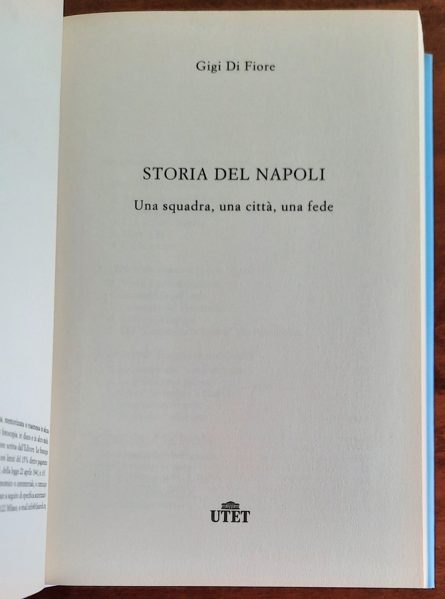 Storia del Napoli. Una squadra, una città, una fede - UTET