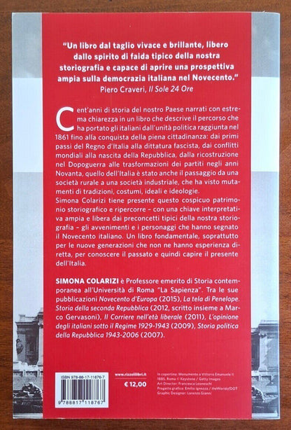 Storia del Novecento italiano - Simona Colarizi - BUR