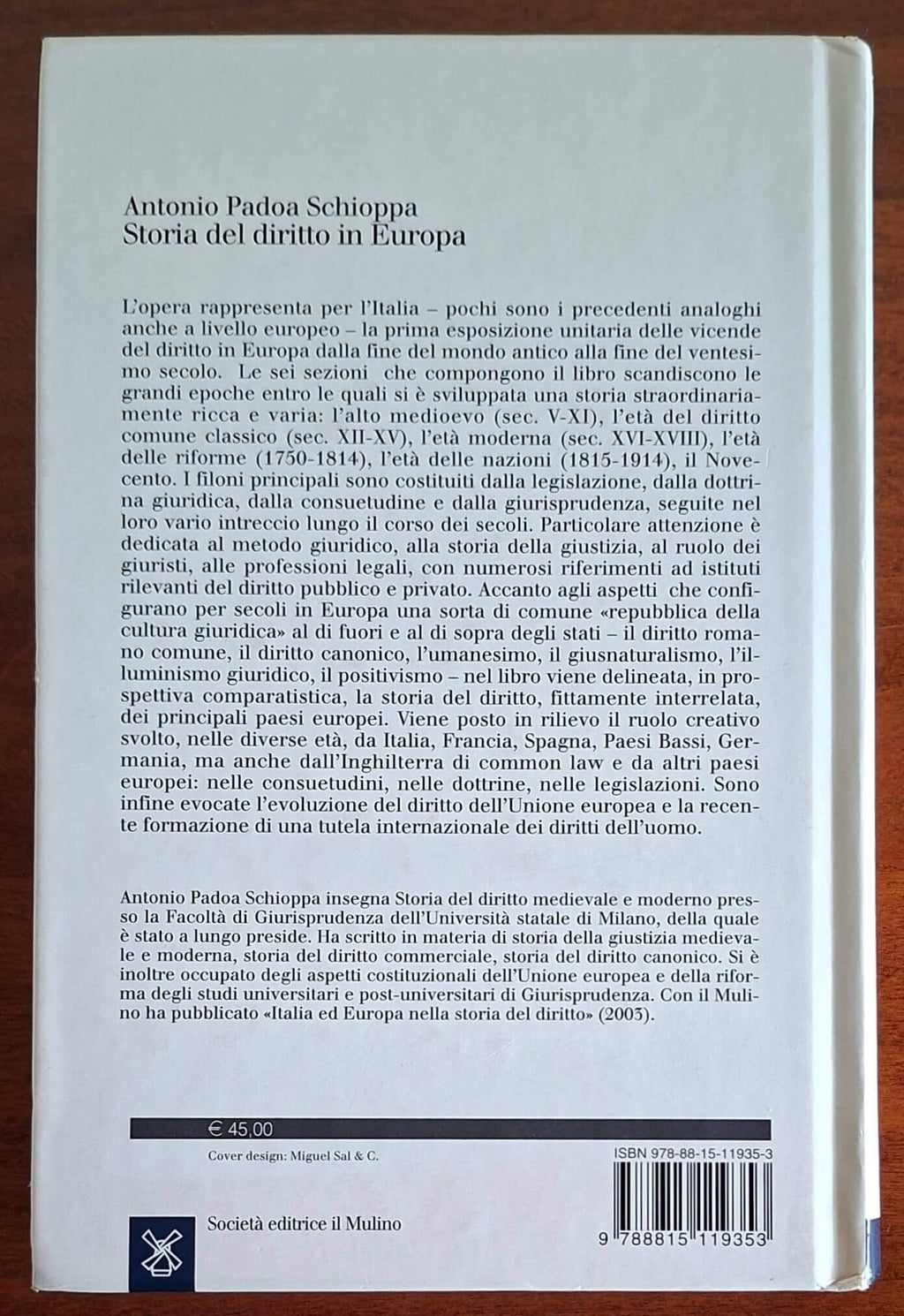 Storia del diritto in Europa. Dal medioevo all'età contemporanea - Il Mulino