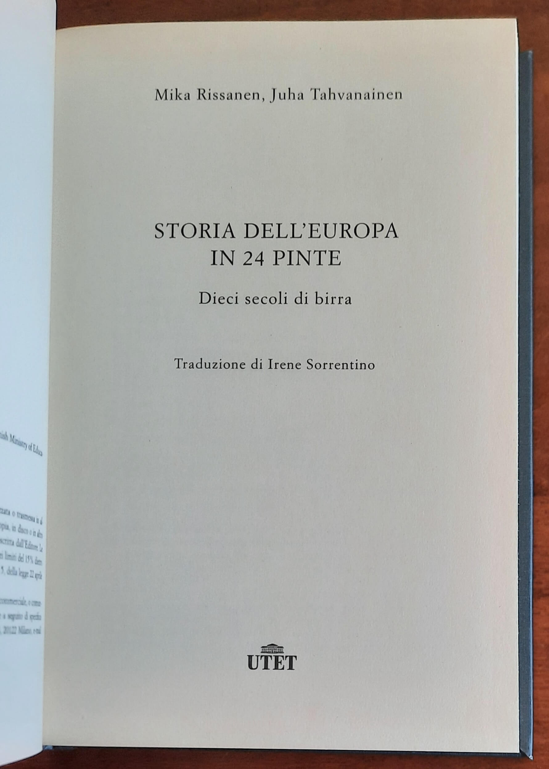 Storia dell’Europa in 24 pinte. Dieci secoli di birra