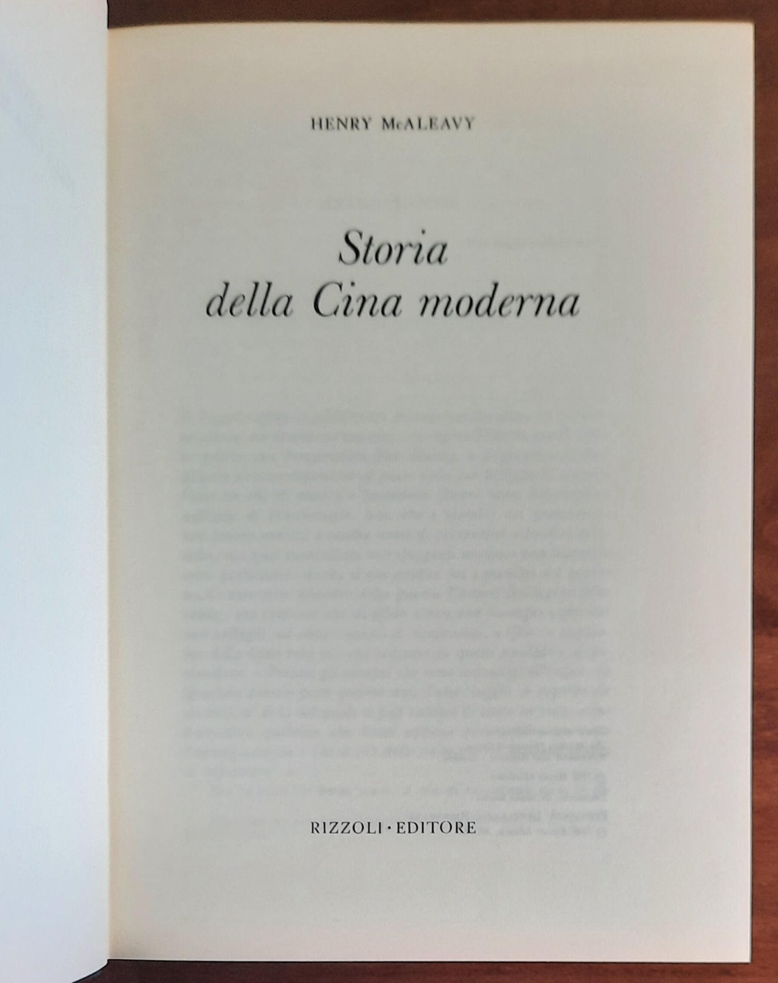 Storia della Cina moderna - Rizzoli