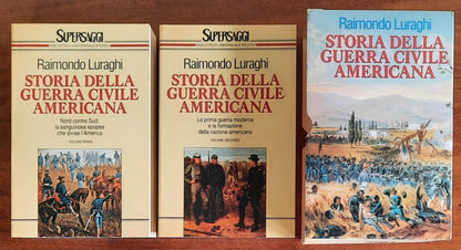 Storia della Guerra civile Americana - in 2 vol - di Raimondo Luraghi - B.U.R