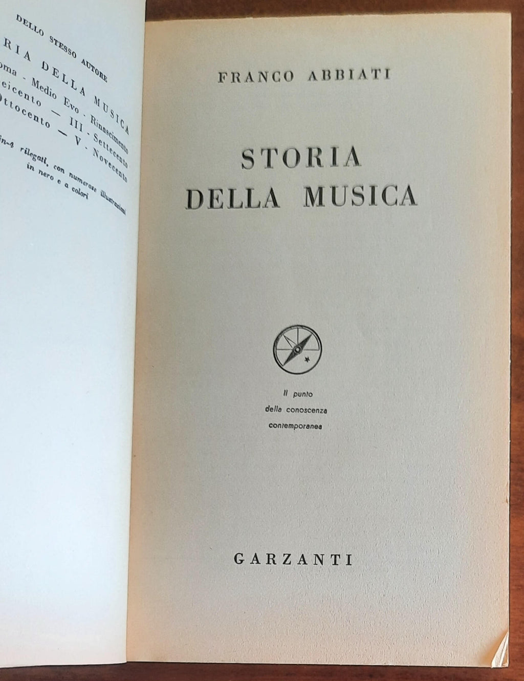 Storia della musica - di Franco Abbiati - Garzanti