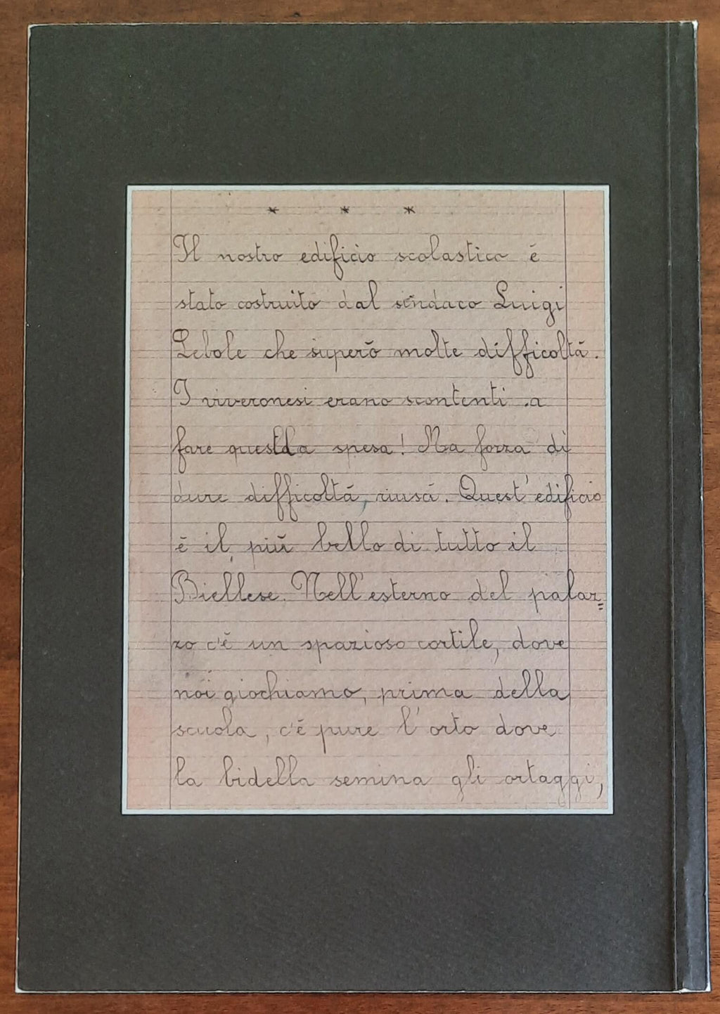 Storia di una Centenaria. Le scuole di Viverone - di Luigi Tondella