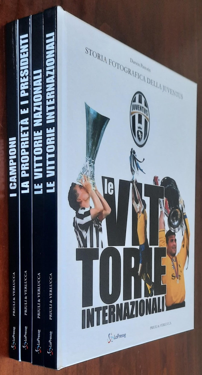 Storia fotografica della Juventus - in 4 vol. - Priuli e Verlucca