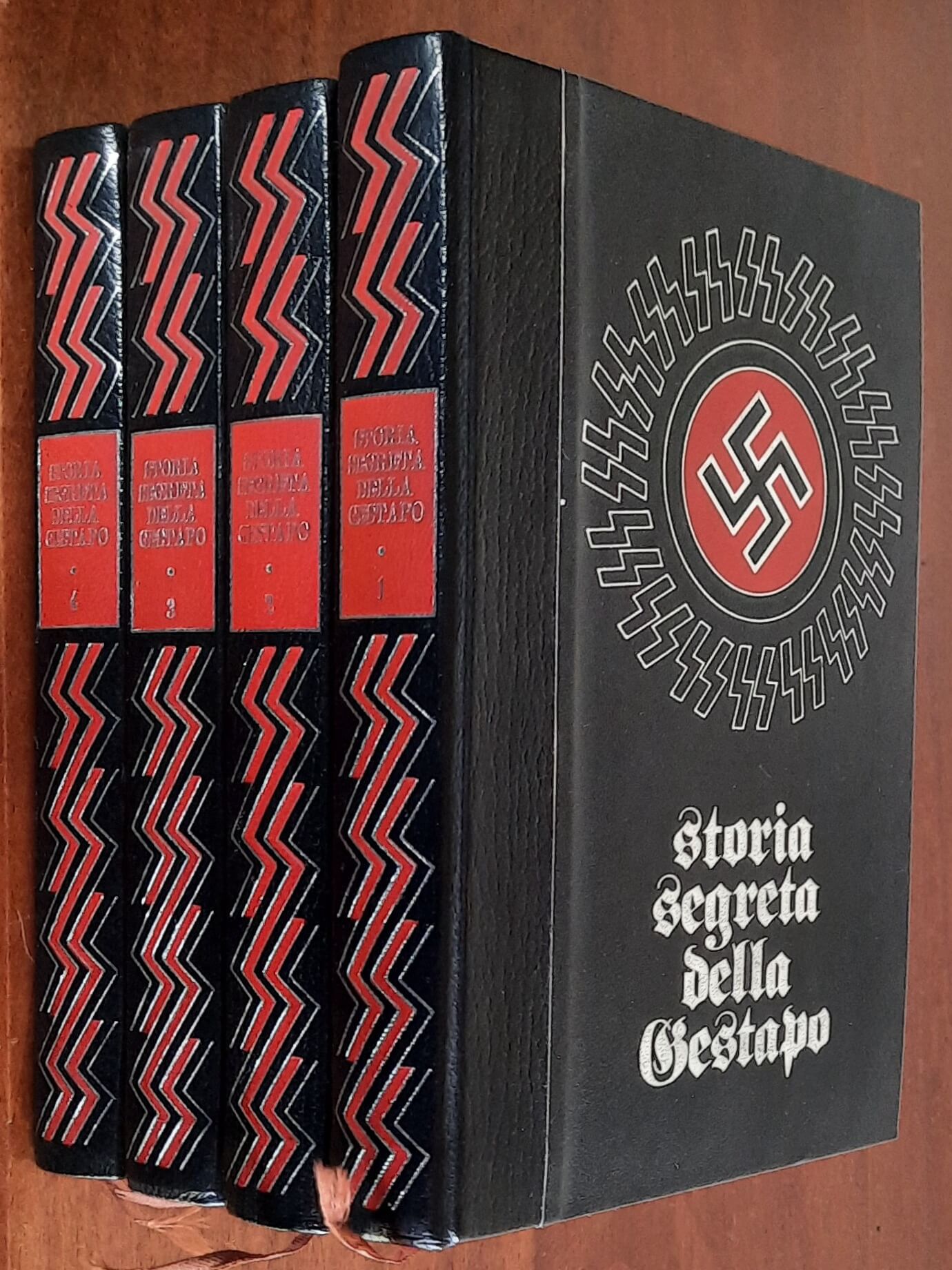 Storia segreta della Gestapo - 4 vol. - Edizioni Ferni - 1972