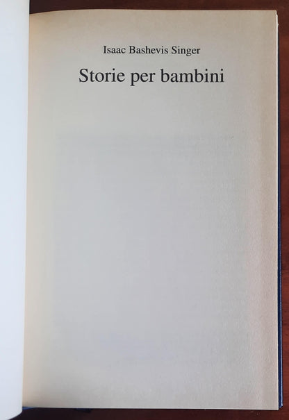 Storie per bambini - di Isaac Bashevis Singer - CDE