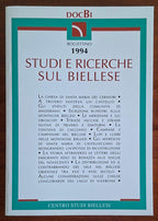 Studi e ricerche sul Biellese - Bollettino DocBi 1994
