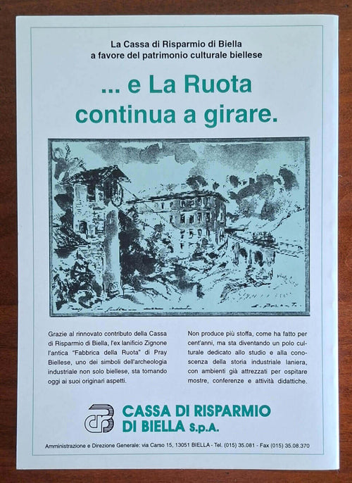 Studi e ricerche sul Biellese - Bollettino DocBi 1994