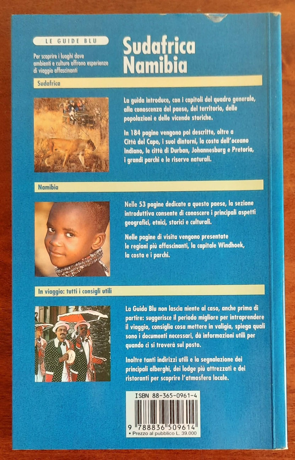 Sudafrica Namibia - Touring Club - Libreria Biellese