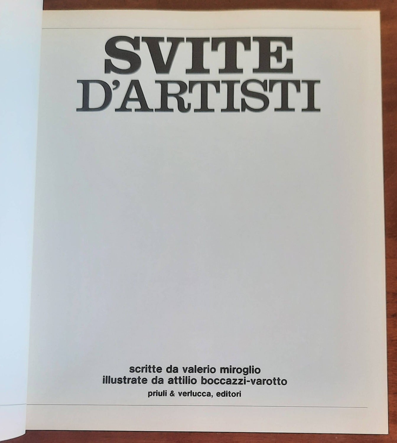 Svite d’artisti - Priuli e Verlucca