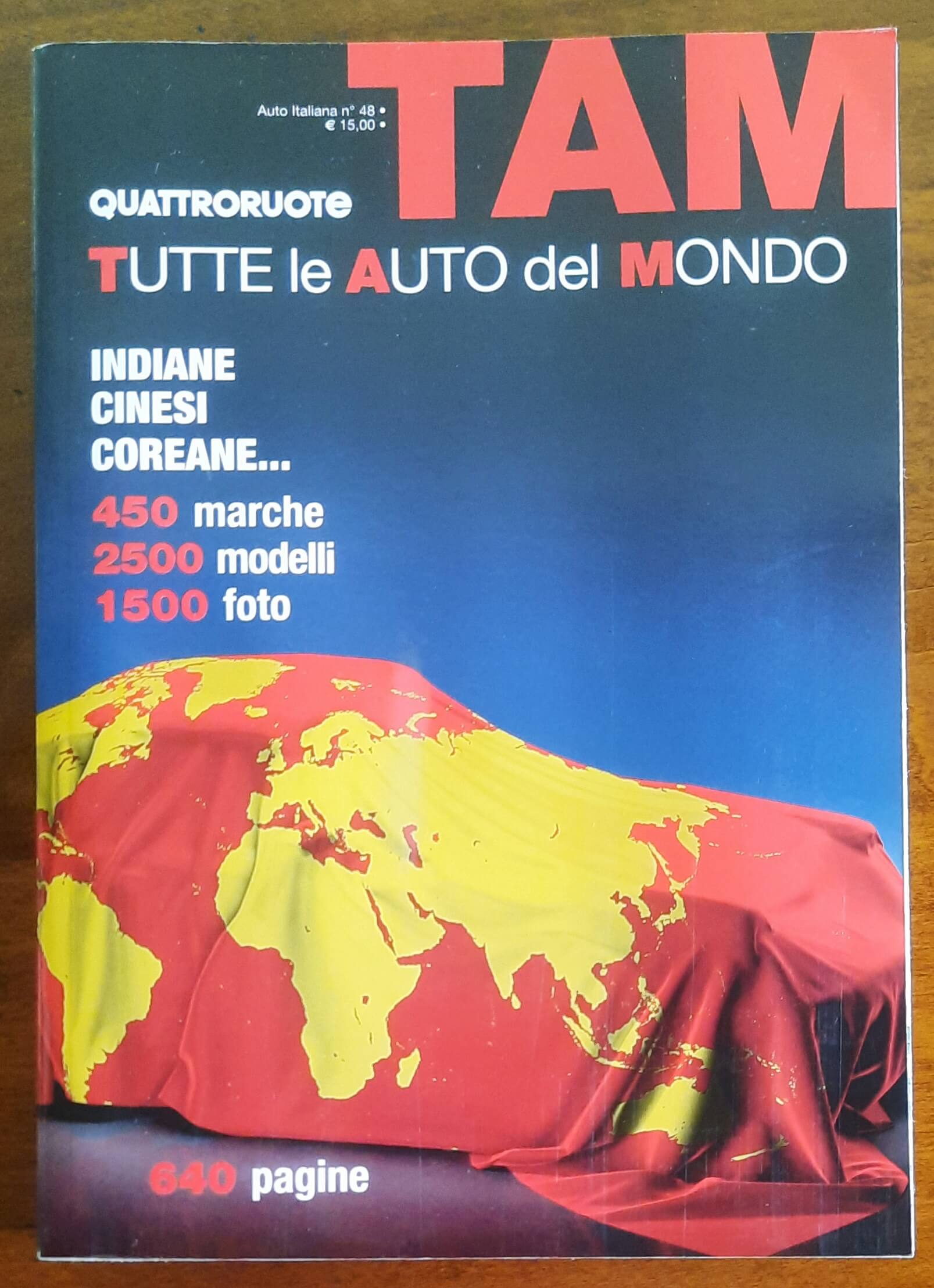 TAM Tutte le Auto del Mondo - Editoriale Domus - Quattroruote - 2008