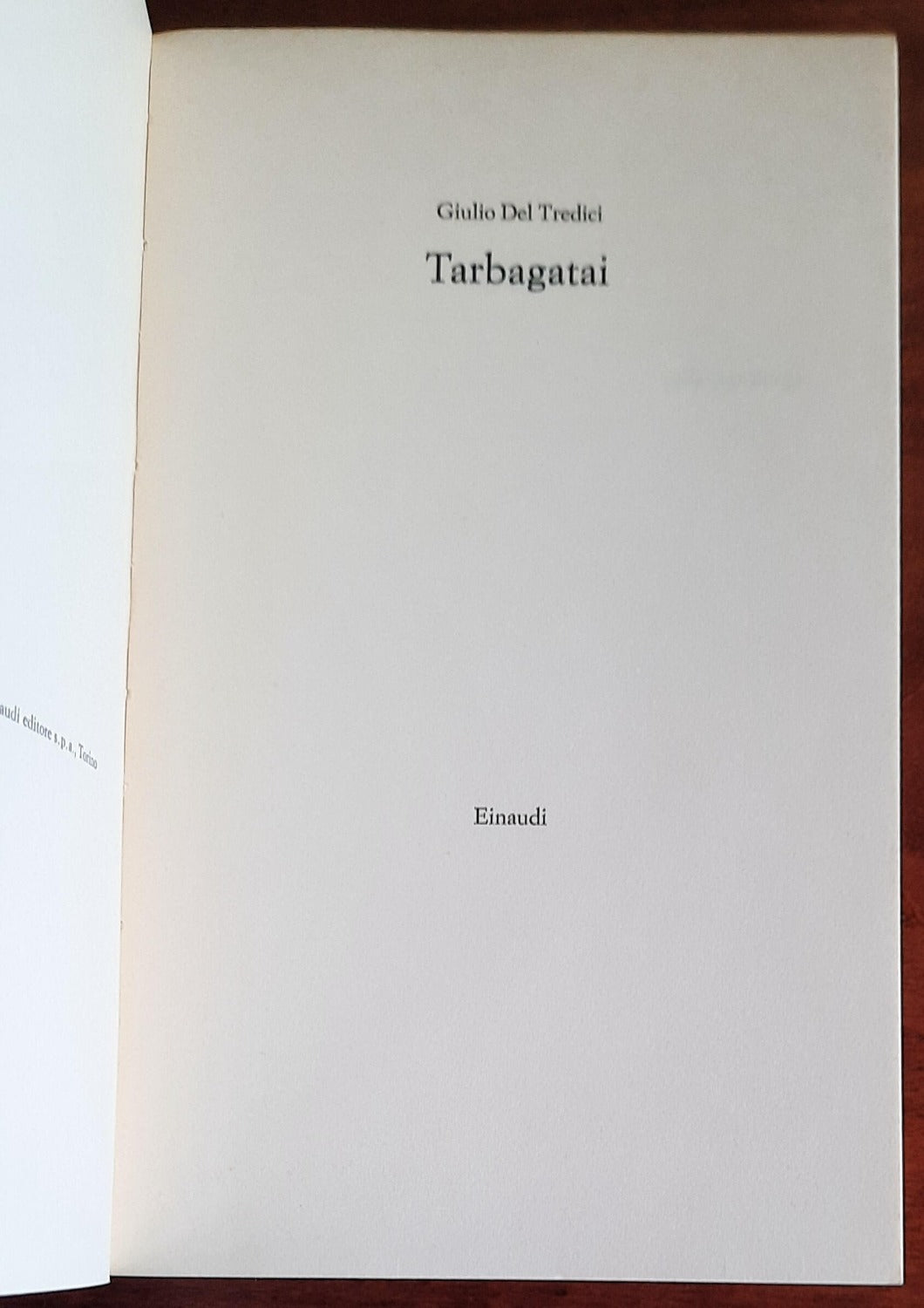 Tarbagatai - Einaudi - 1975