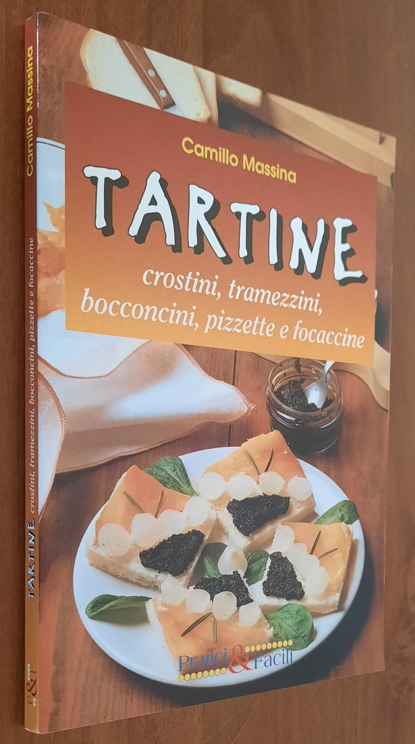 Tartine, crostini, tramezzini, bocconcini, pizzette e focaccine