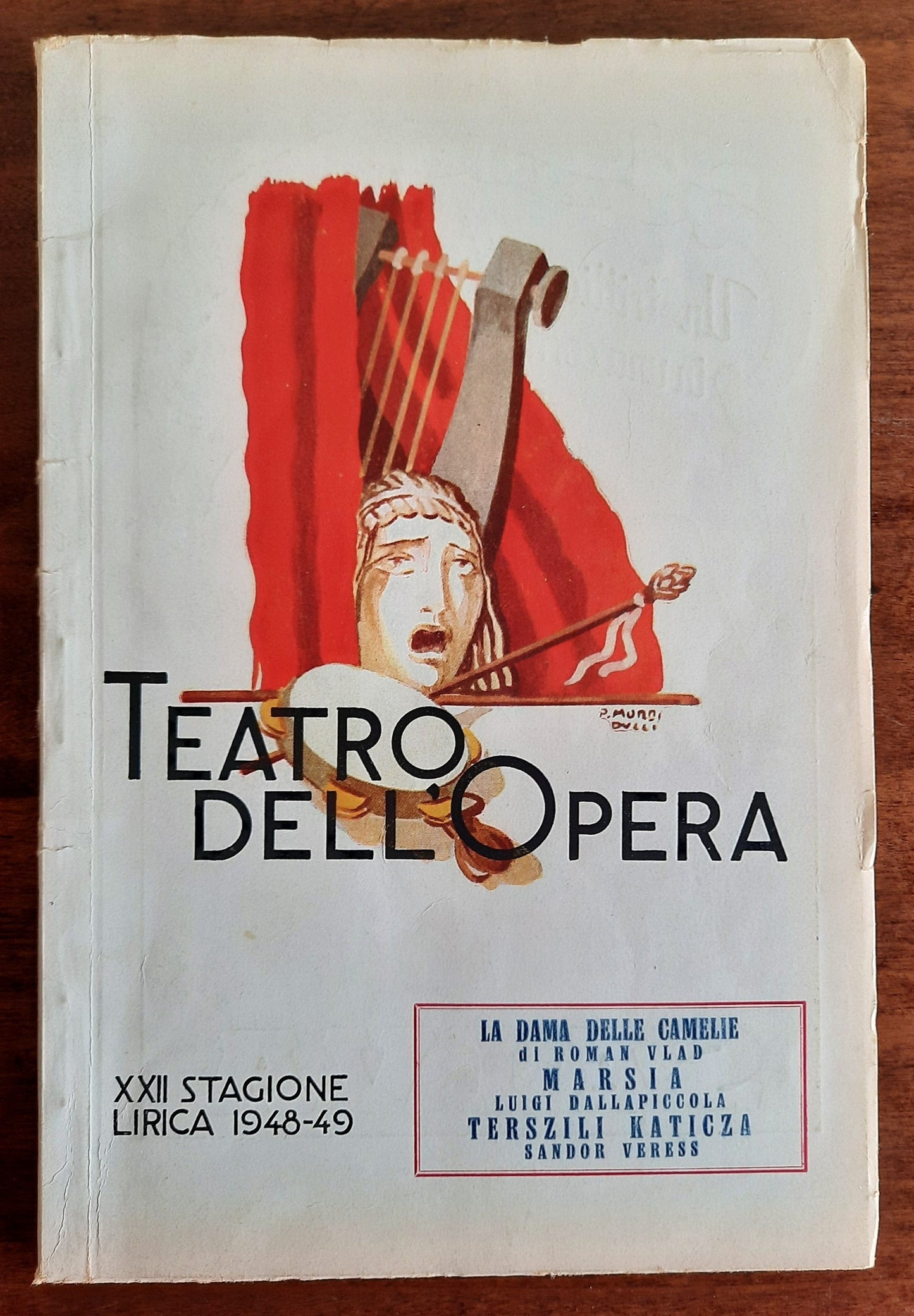 Teatro Dell'Opera - XXII Stagione Lirica 1948 - 49